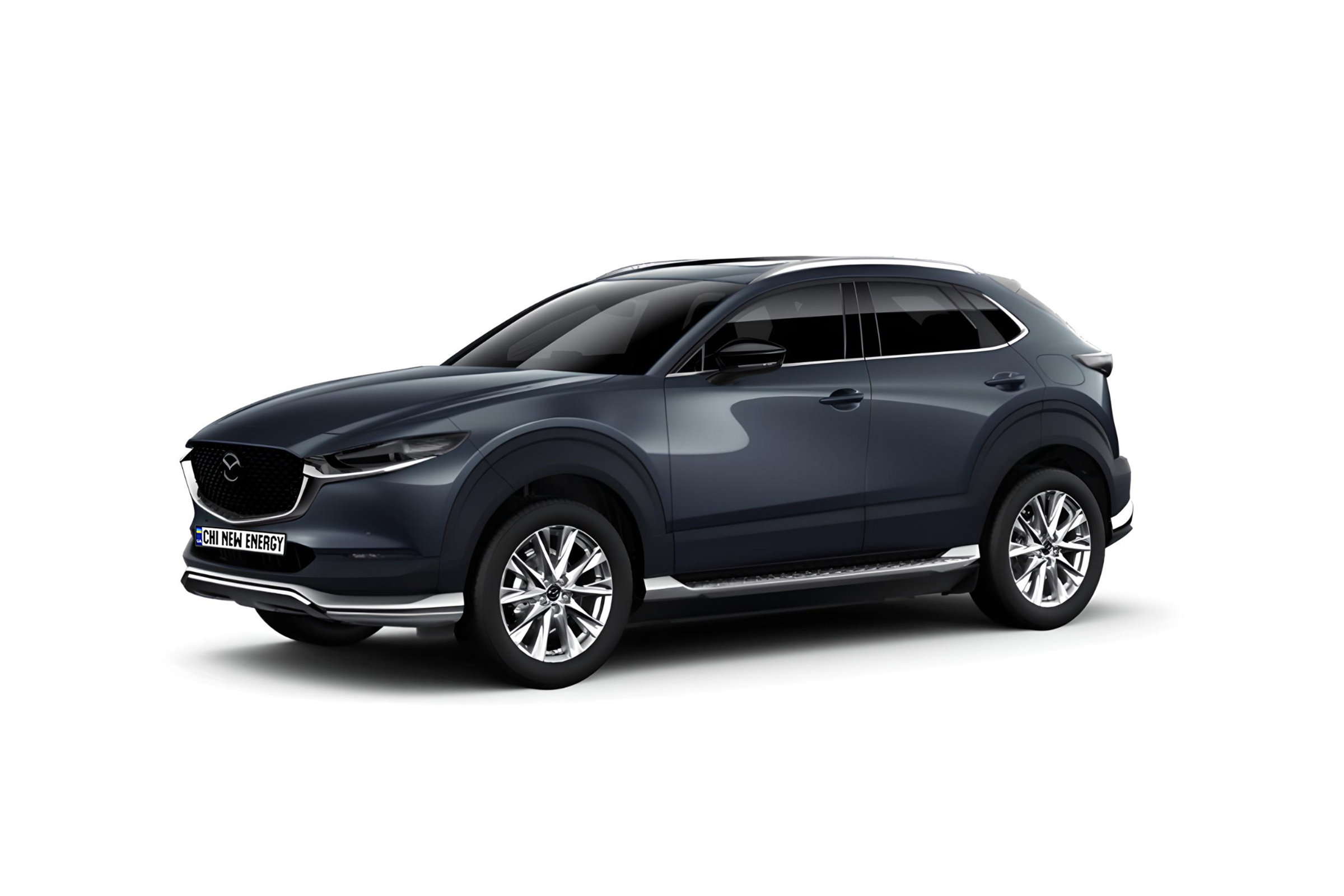 Mazda CX-30 EV gray