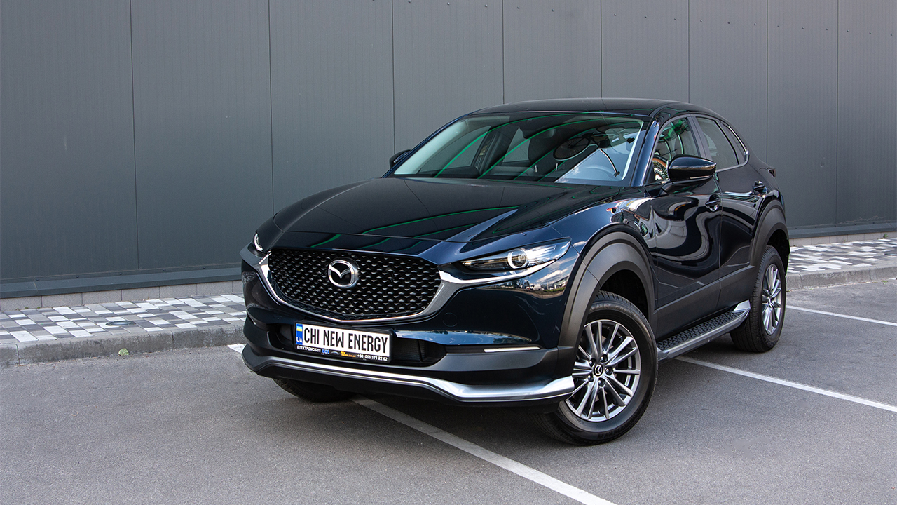 Mazda CX-30 EV Driving blue - фото