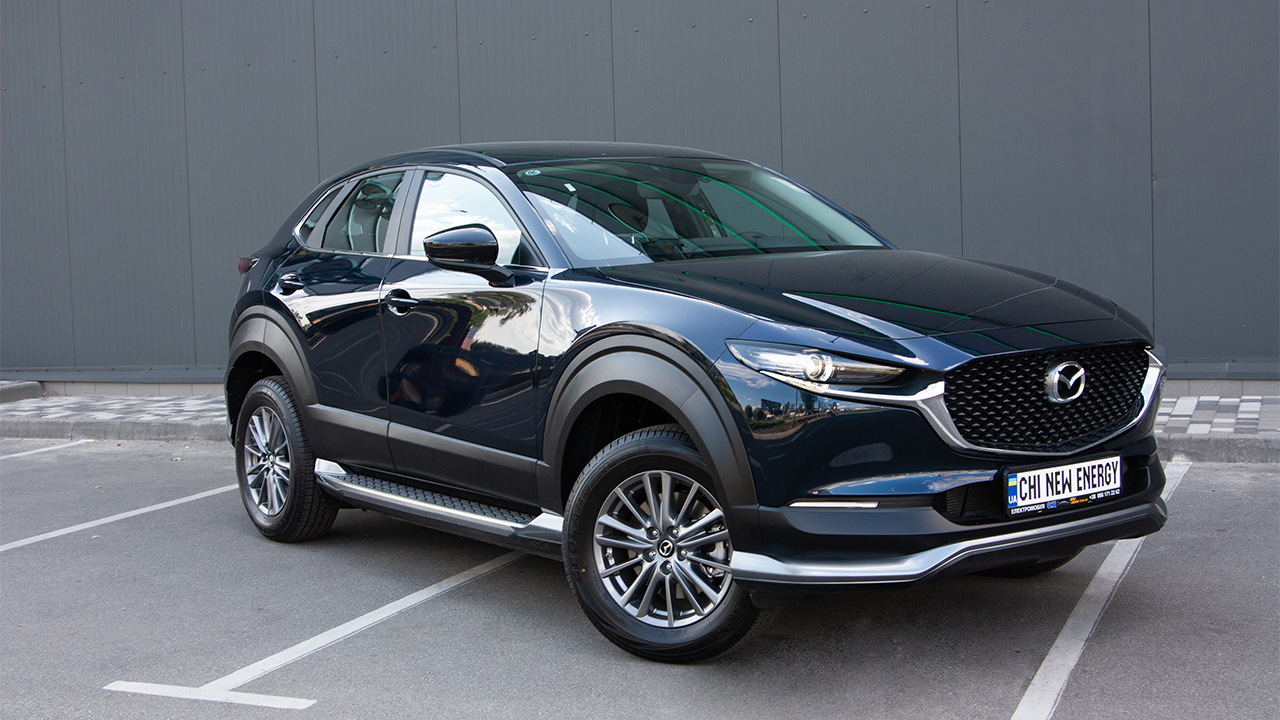 Mazda CX-30 EV Driving blue - фото 9