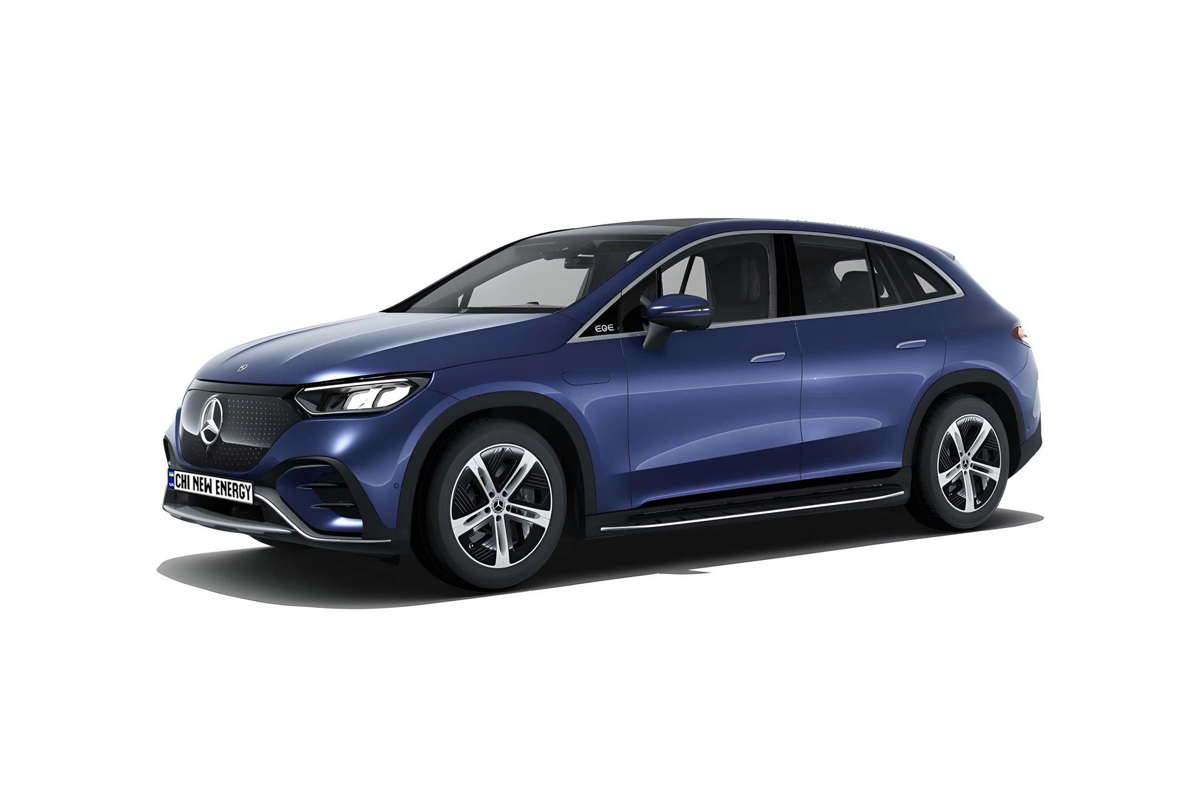 Mercedes-Benz EQE SUV blue