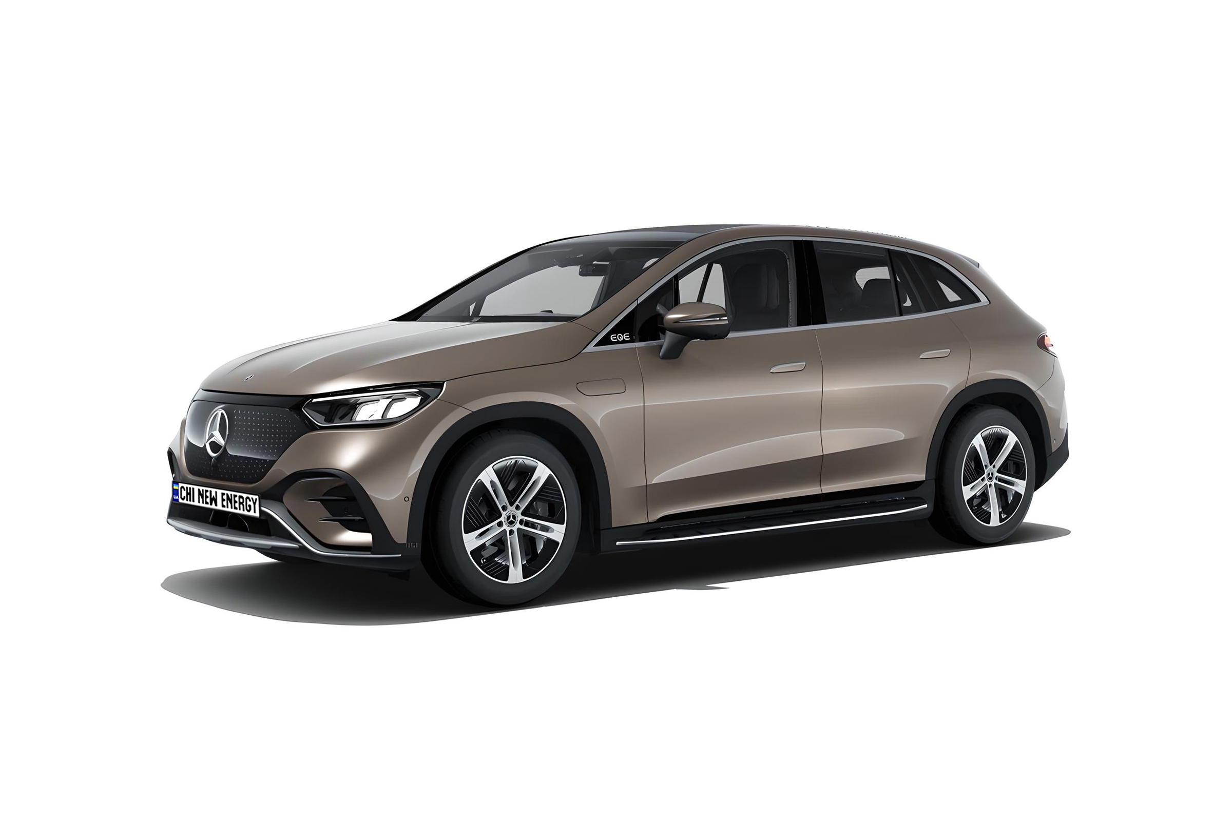 Mercedes-Benz EQE SUV brown