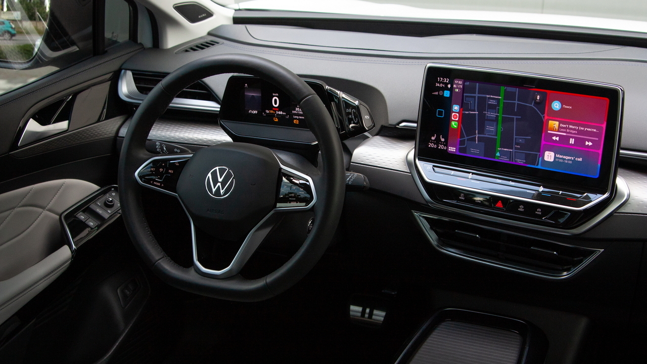 Volkswagen ID.6 X Prime white - фото салон