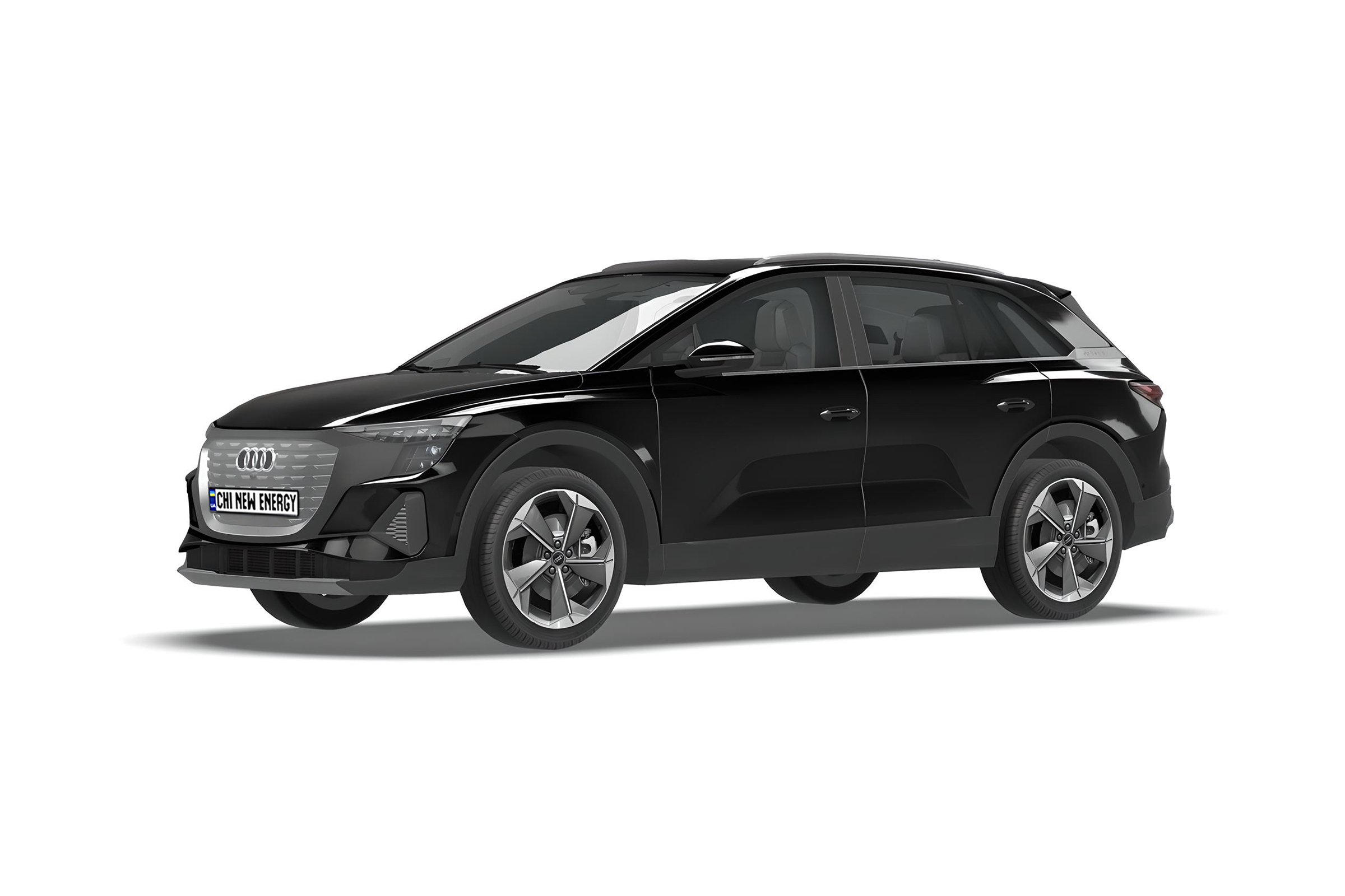 Audi Q5 e-tron black | Black warrior