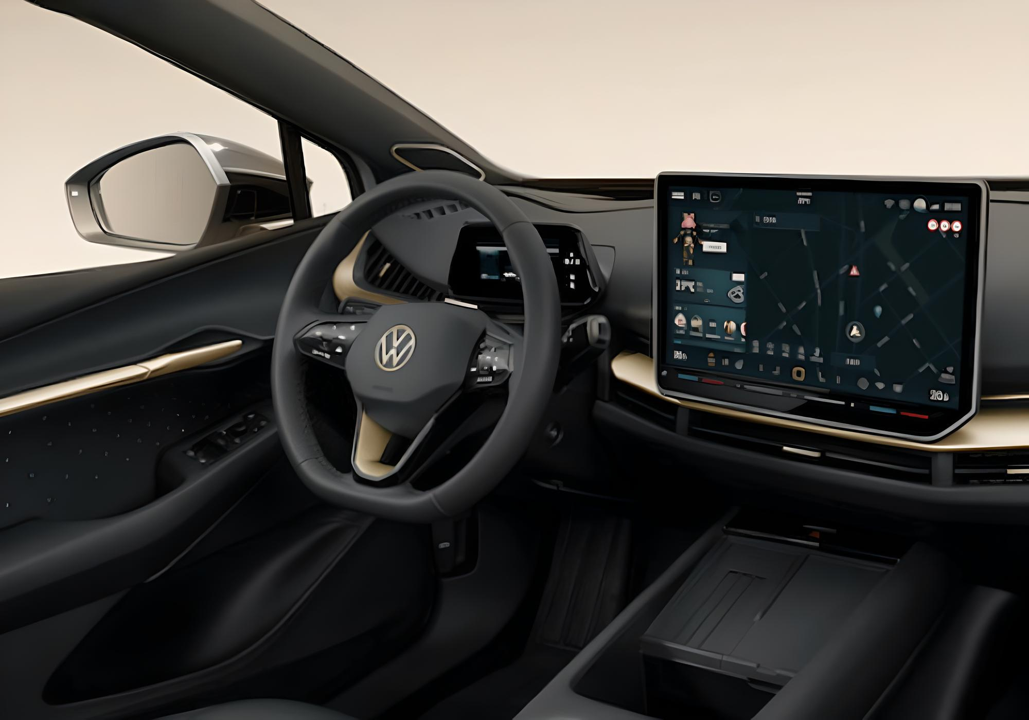 Інтер'єр Volkswagen ID. UNYX | Елетромобілі з Китаю в Україні