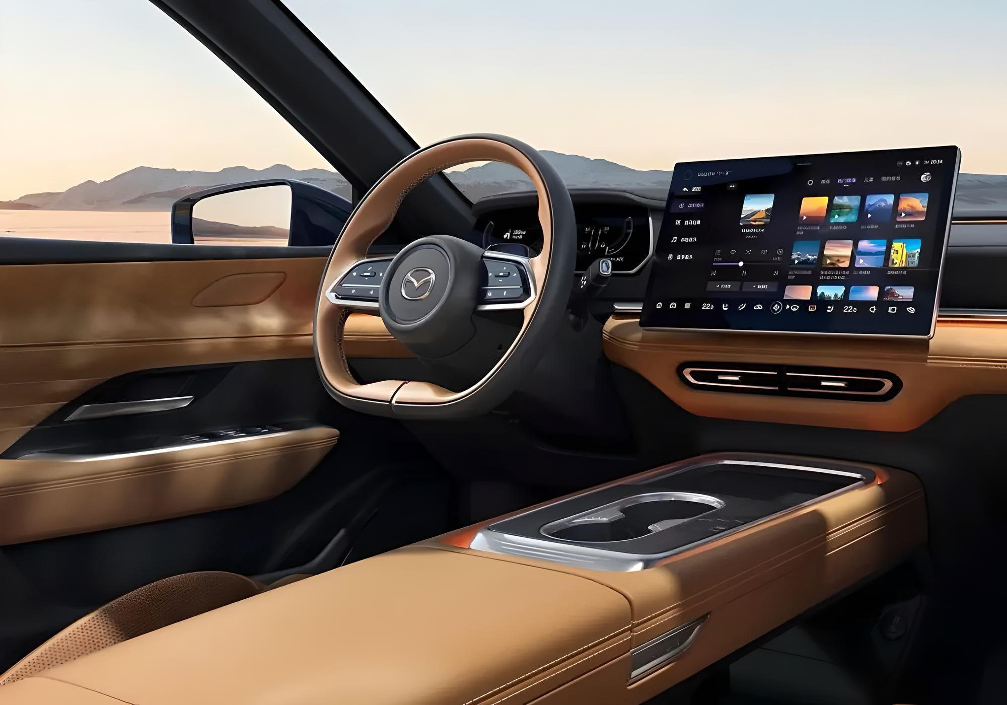 Інтер'єр Mazda EZ-6 EV | Елетромобілі з Китаю в Україні