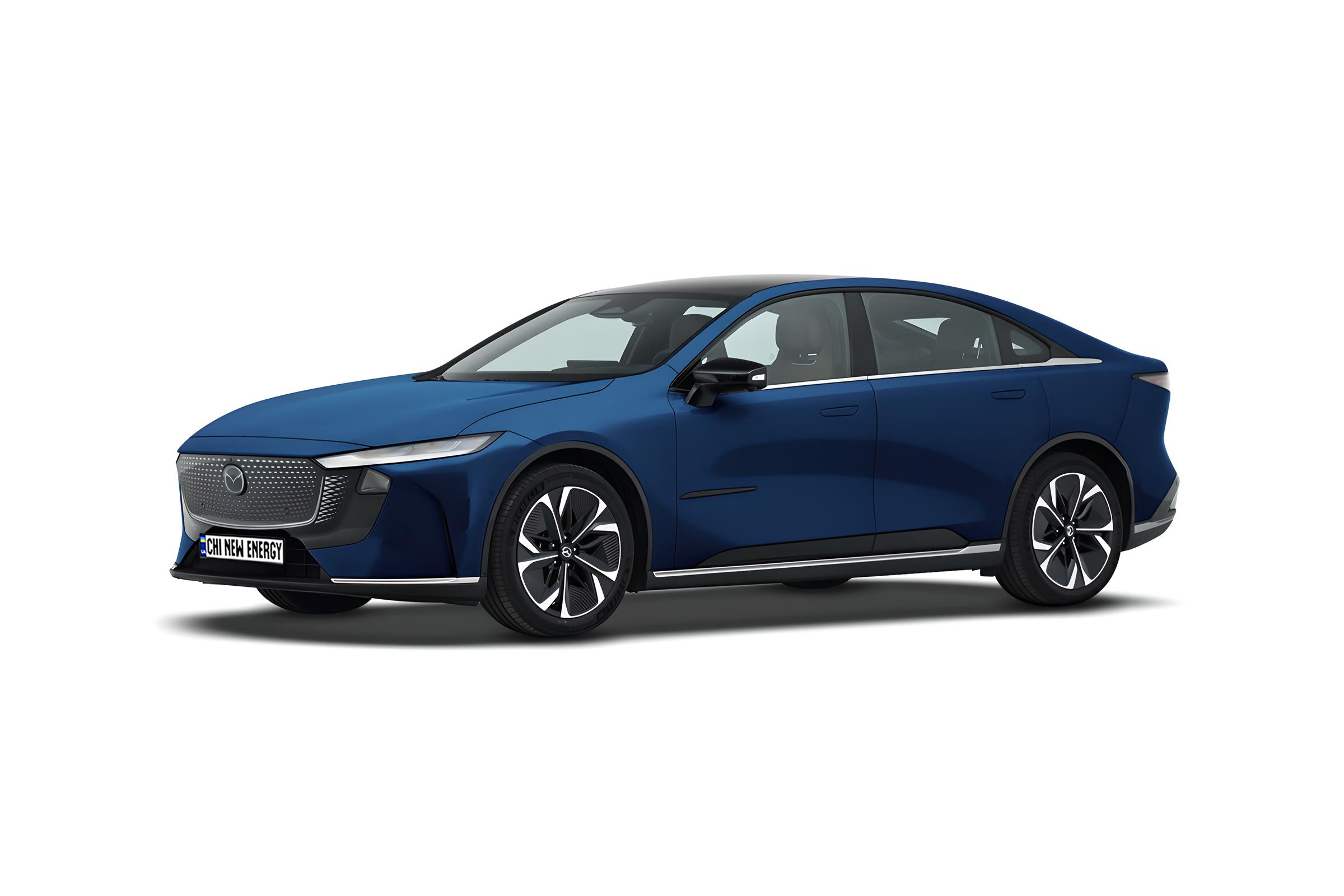 Mazda EZ-6 EV blue