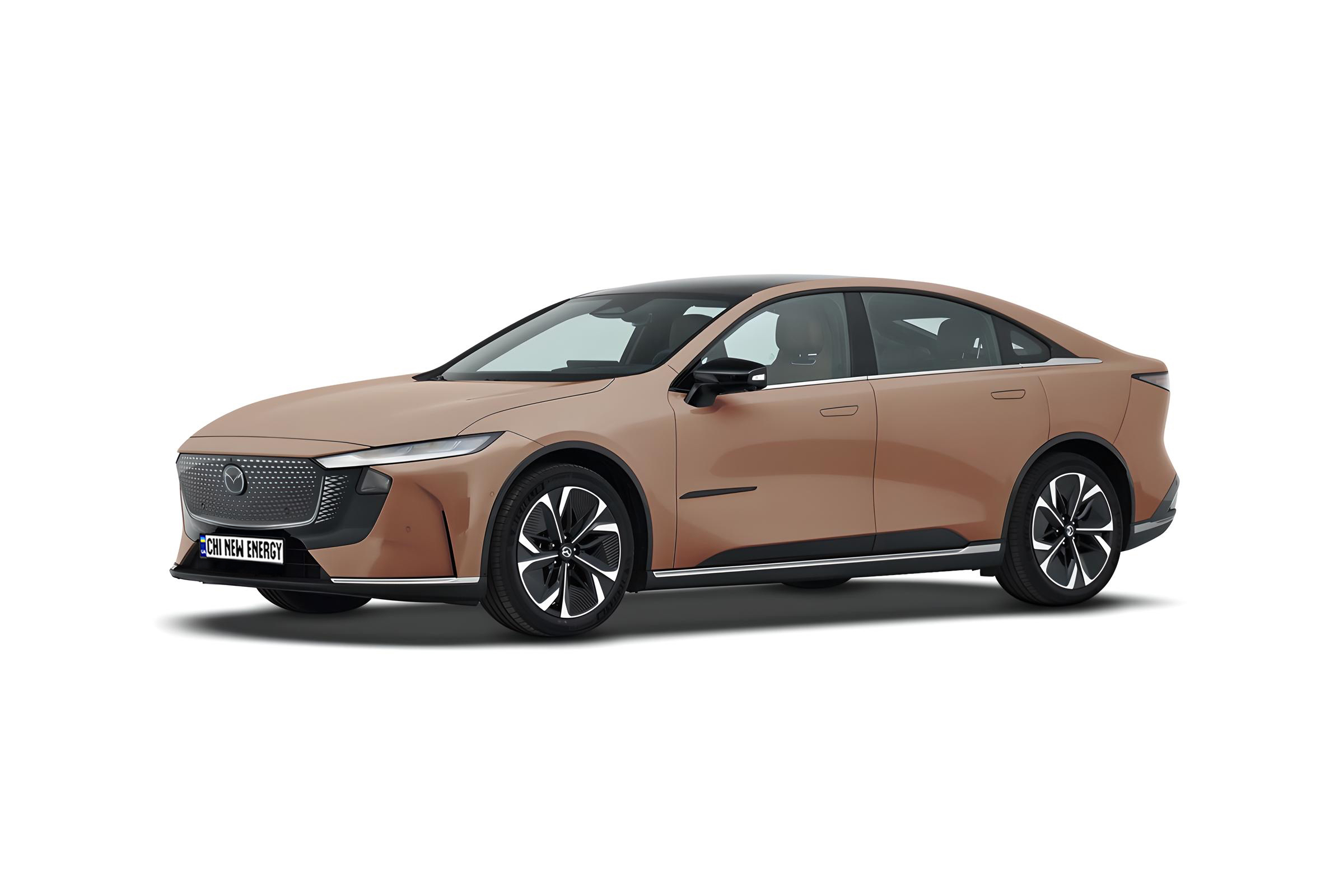 Mazda EZ-6 EV gold