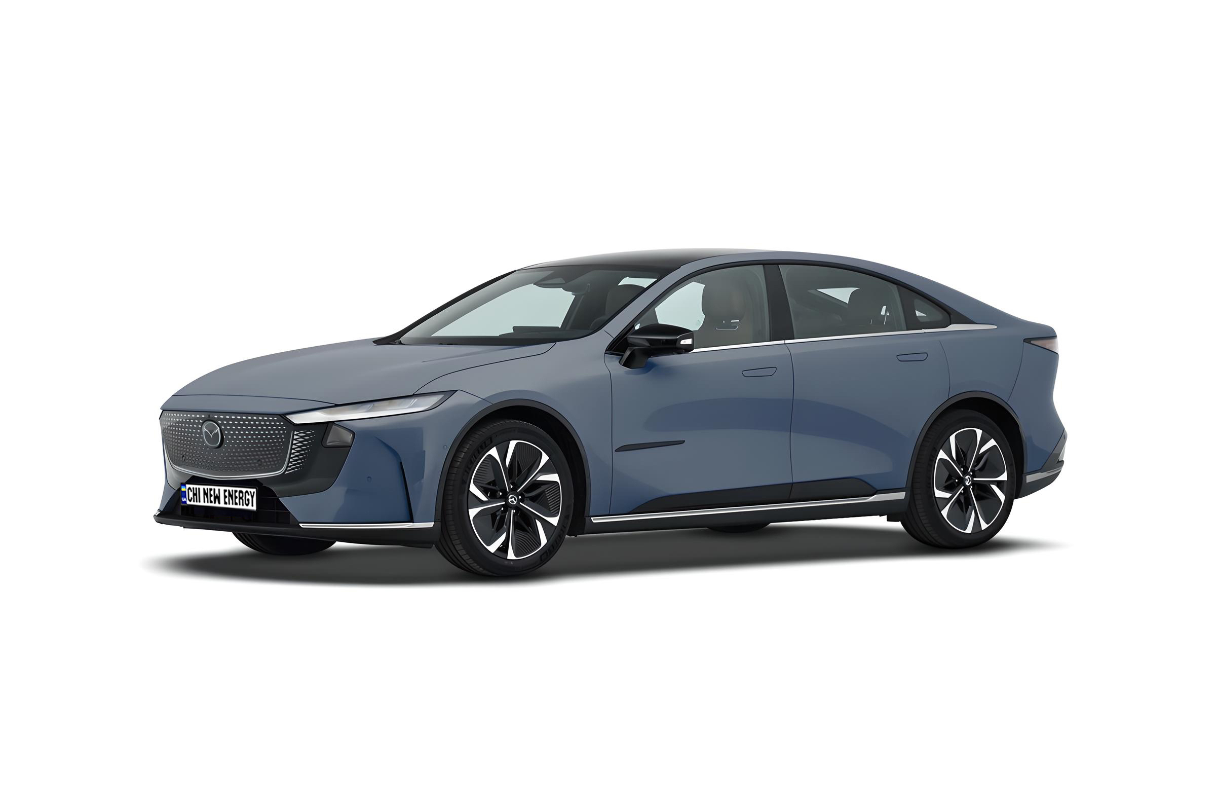 Mazda EZ-6 EV polar gray