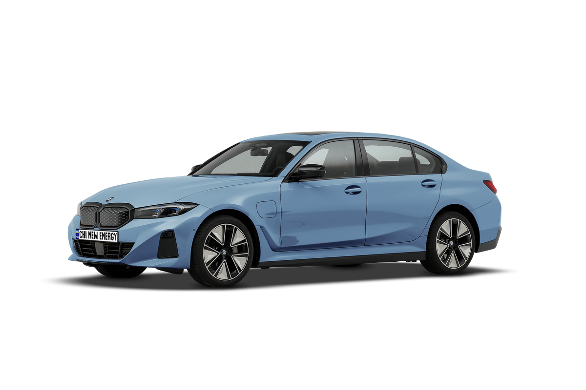 BMW i3 blue