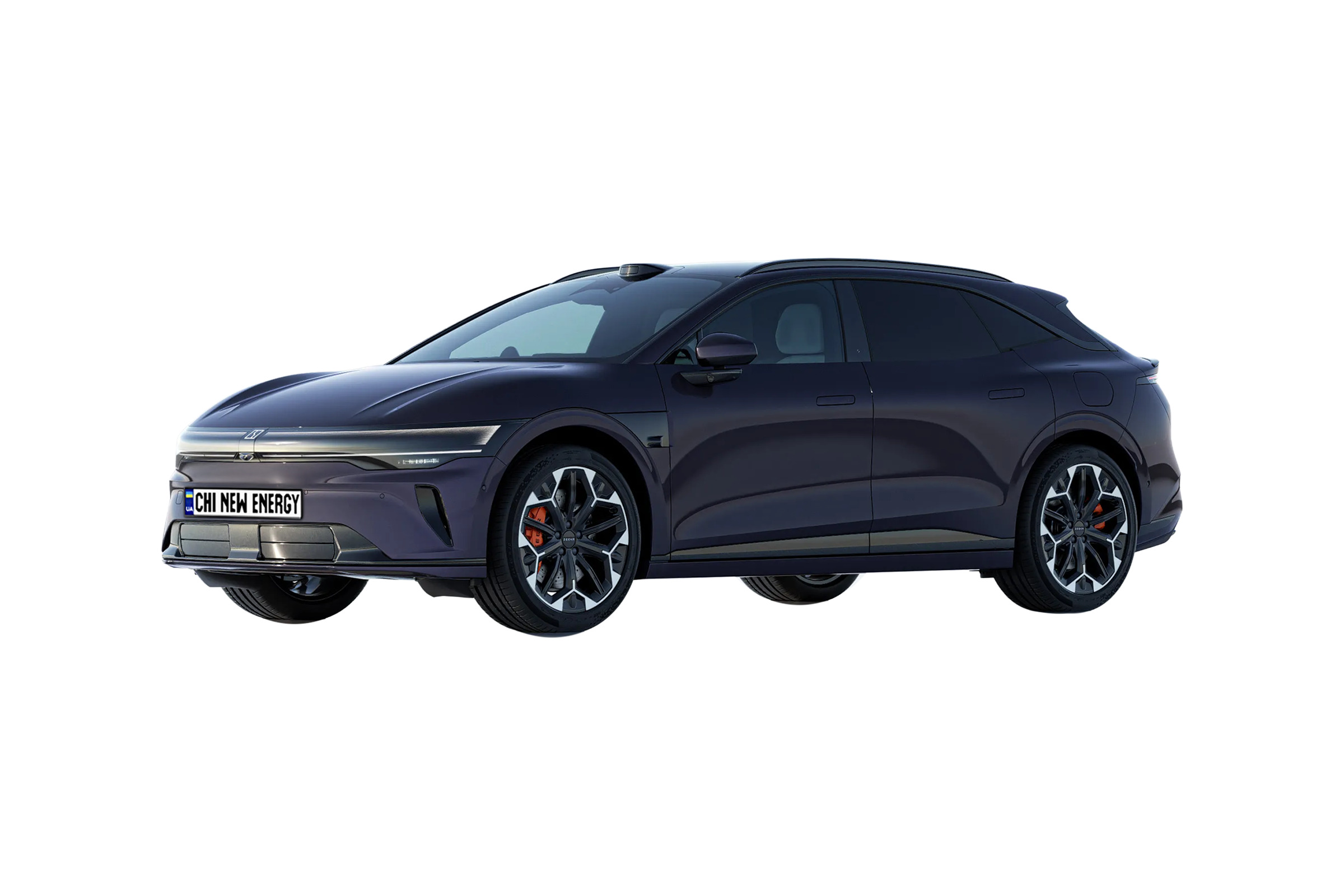 Zeekr 007 GT dark purple