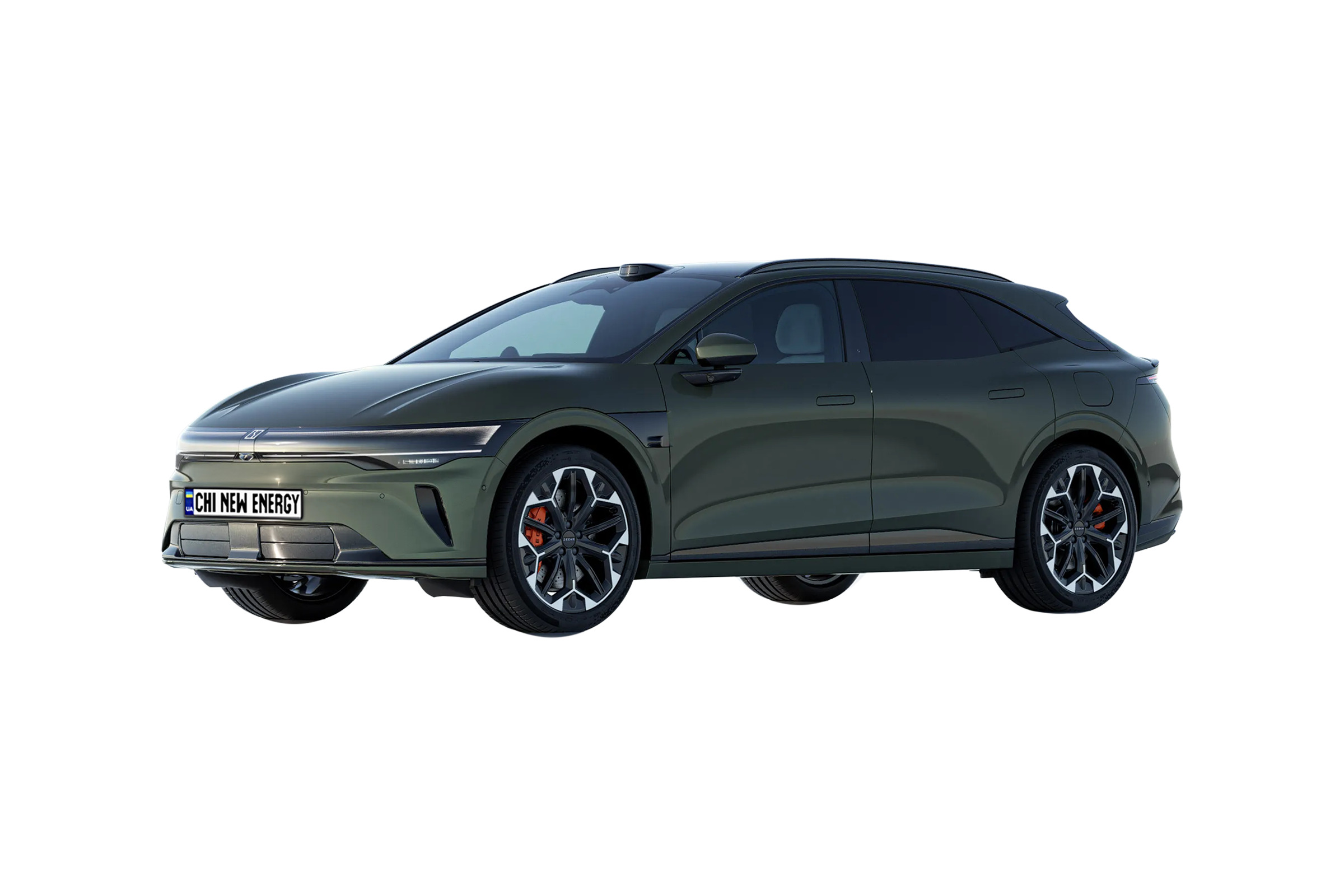 Zeekr 007 GT green